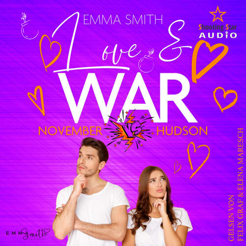 Cover von Emma Smith - Love & War: November vs. Hudson