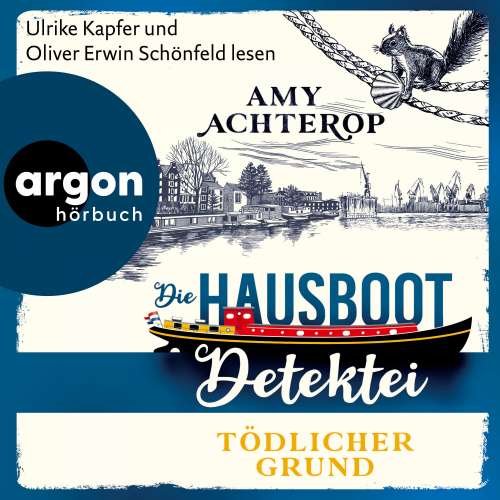 Cover von Amy Achterop - Die Hausboot-Detektei - Band 2 - Die Hausboot-Detektei - Tödlicher Grund - Kriminalroman