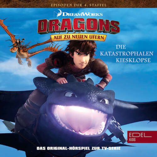 Cover von Dragons - Auf zu neuen Ufern - Folge 38: Die Katastrophalen Kiesklopse / Dagurs Wahrheit (Das Original-Hörspiel zur TV-Serie)