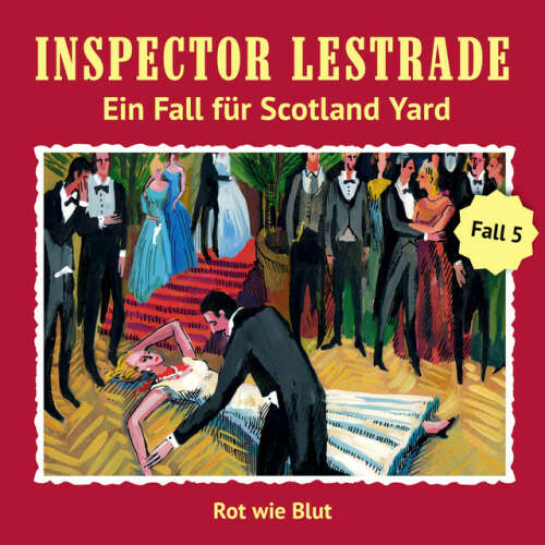 Cover von Inspector Lestrade - Ein Fall für Scotland Yard, Fall 5: Rot wie Blut