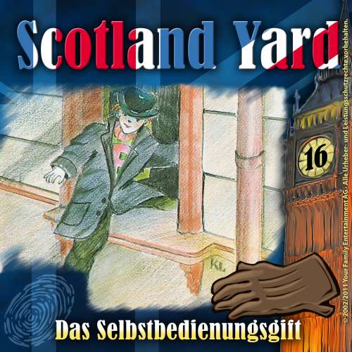 Cover von Scotland Yard - Folge 16 - Das Selbstbedienungsgift