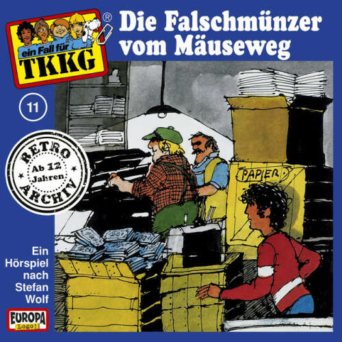 Cover von TKKG Retro-Archiv - 011/Die Falschmünzer vom Mäuseweg