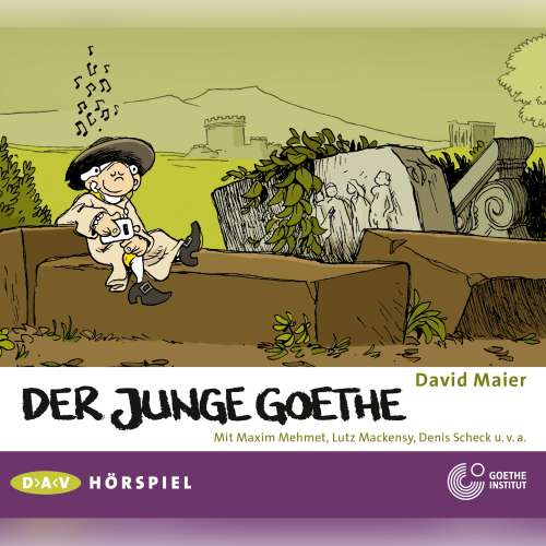 Cover von David Maier - Der junge Goethe