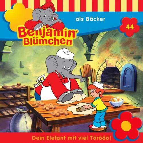 Cover von Benjamin Blümchen -  Folge 44 - Benjamin als Bäcker