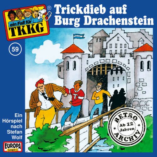 Cover von TKKG Retro-Archiv - 059/Trickdieb auf Burg Drachenstein