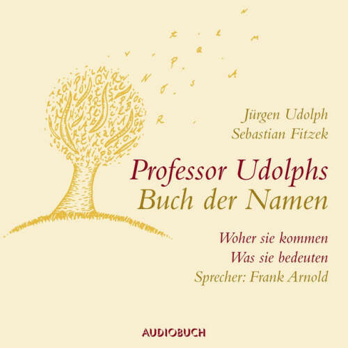 Cover von Sebastian Fitzek - Professor Udolphs Buch der Namen (Woher sie kommen, was sie bedeuten)