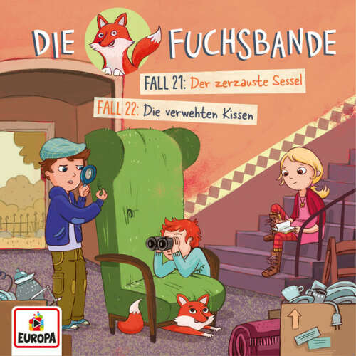 Cover von Die Fuchsbande - 011/Fall 21: Der zerzauste Sessel / Fall 22: Die verwehten Kissen