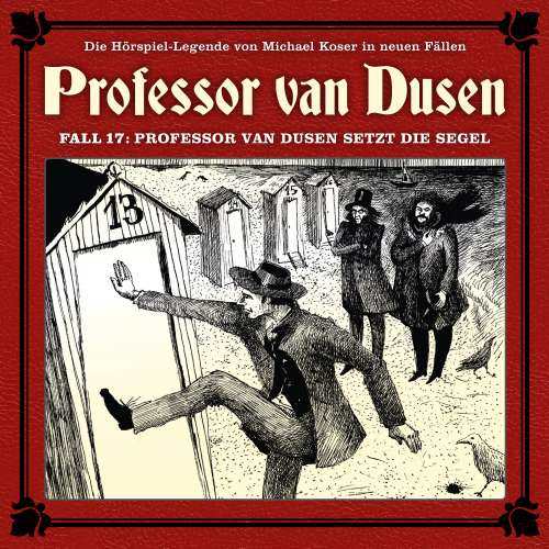 Cover von Professor van Dusen - Fall 17 - Professor van Dusen setzt die Segel