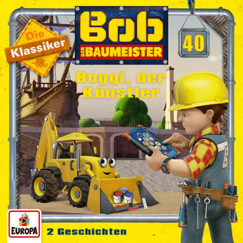 Cover von Bob der Baumeister - 40/Baggi, der Künstler (Die Klassiker)