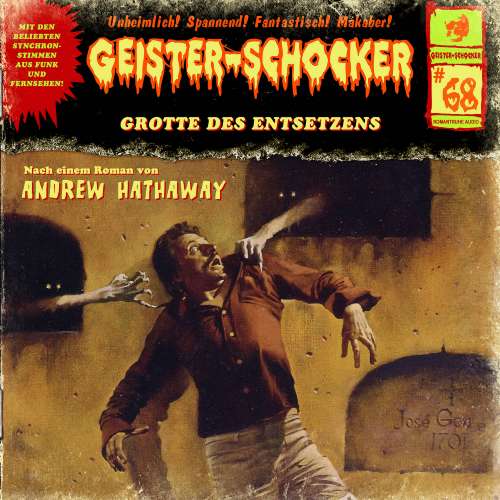 Cover von Geister-Schocker - Folge 68 - Grotte des Entsetzens