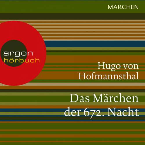Cover von Hugo von Hofmannsthal - Das Märchen der 672. Nacht
