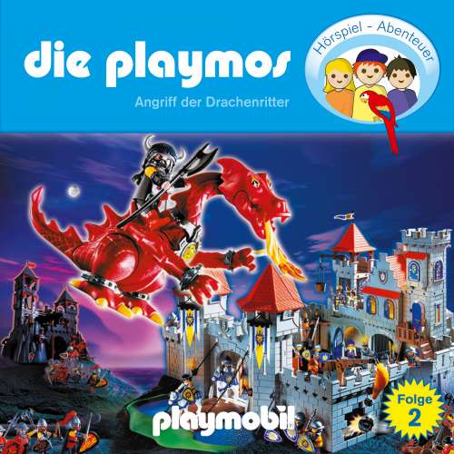 Cover von Die Playmos - Das Original Playmobil Hörspiel - Folge 2 - Angriff der Drachenritter
