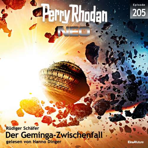 Cover von Rüdiger Schäfer - Perry Rhodan - Neo 205 - Der Geminga-Zwischenfall