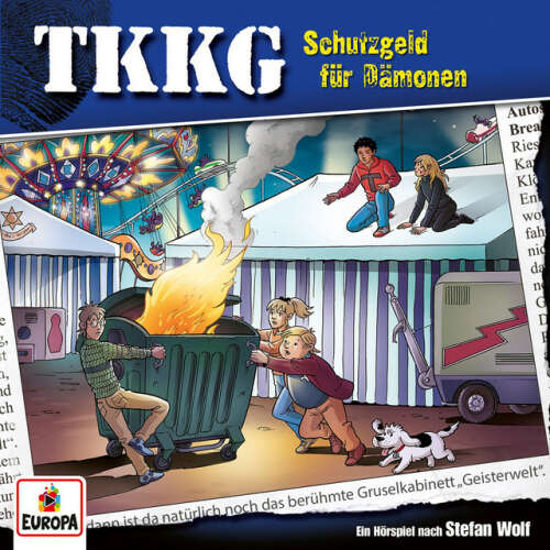 Cover von TKKG - Folge 218: Schutzgeld für Dämonen