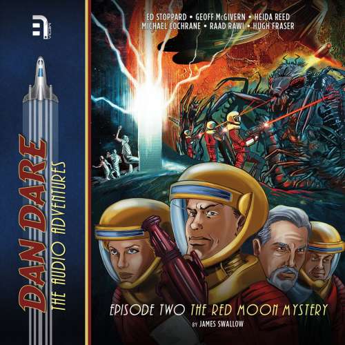 Cover von James Swallow - Dan Dare - The Audio Adventures - Episode 2 - The Red Moon Mystery