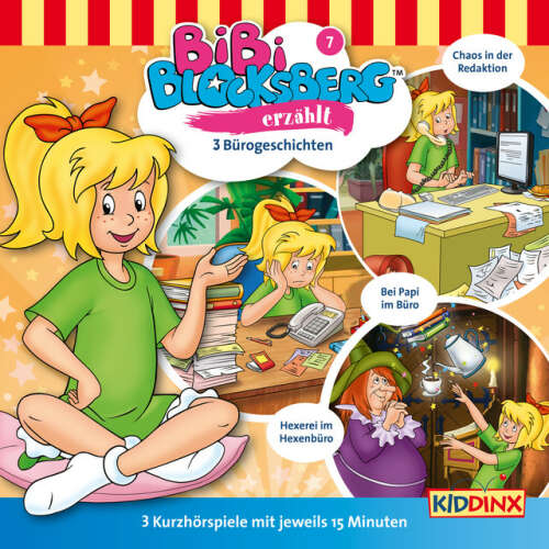 Cover von Bibi Blocksberg - Kurzhörspiel - Bibi erzählt: Bürogeschichten
