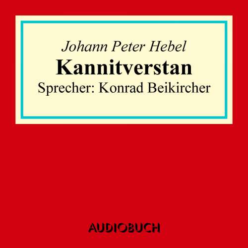 Cover von Johann Peter Hebel - Kannitverstan