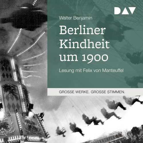 Cover von Walter Benjamin - Berliner Kindheit um 1900