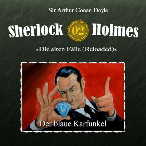 Cover von Sherlock Holmes - Die alten Fälle (Reloaded), Fall 2: Der blaue Karfunkel