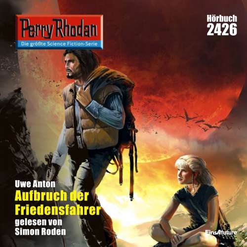 Cover von Uwe Anton - Perry Rhodan - Erstauflage 2426 - Aufbruch der Friedensfahrer